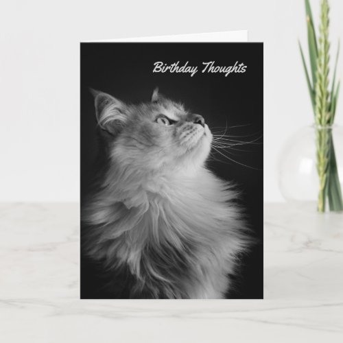 Birthday Thoughts Siberian Style Card