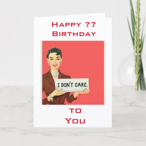  BIRTHDAY TIME TO CELEBRATE YOU CARD