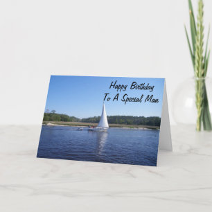 BIRTHDAY "TO A SPECIAL MAN" IN MY LIFE AND HEART CARD