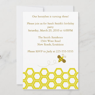 Birthday (Today's Best Award) Invitation