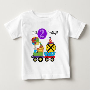 Birthday Train 2nd Birthday T-shirts and Gifts