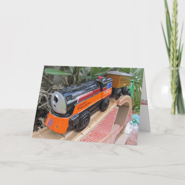 Birthday Train Card (Front)
