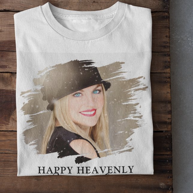 Birthday Tribute Photo Memorial T-Shirt (Creator Uploaded)