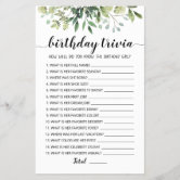 Who knows the birthday guy best, How well do you know the birthday boyl,  Birthday Quiz, Men Birthday party game, Activity, Gold Birthday