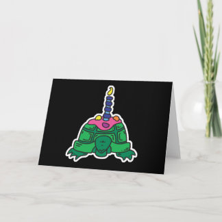 birthday turtle card