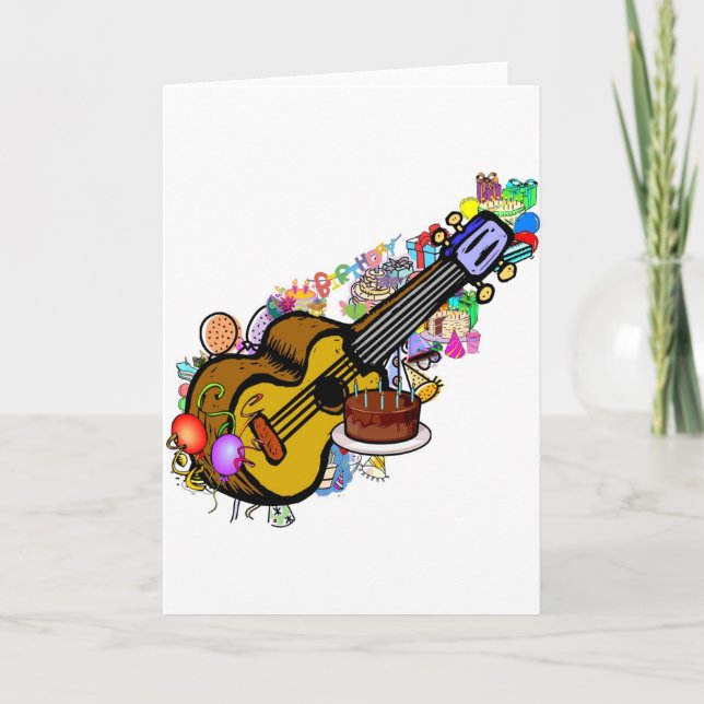 birthday uke card (Front)