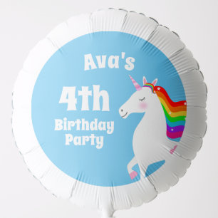Birthday Unicorn Balloon