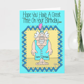 BIRTHDAY VEST Birthday Card