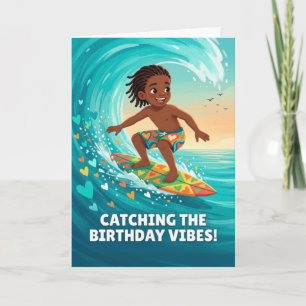 Birthday Vibes Birthday Card