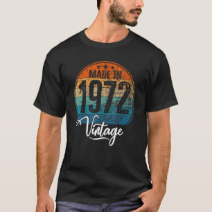 Birthday vintage birth year 1972 birthday birthday T-Shirt