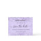 Birthday violet purple glitter save the date