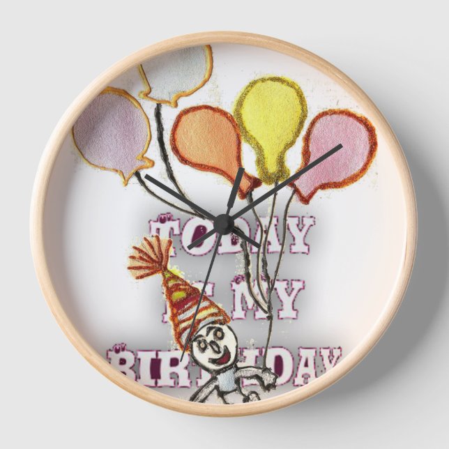 Birthday Wall Clock (Front)