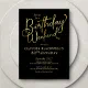 Birthday Weekend Itinerary Invitation | Zazzle