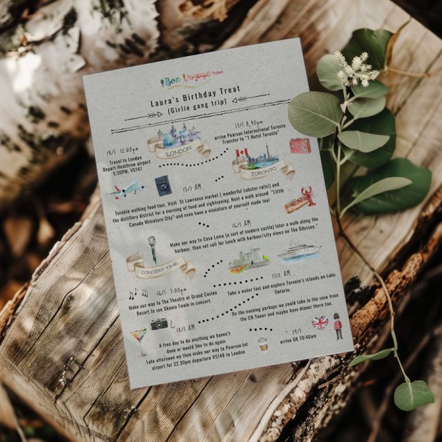 Birthday Weekend Itinerary | UK to Canada (Creator Uploaded)