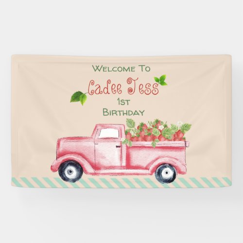 Birthday Welcome Banner