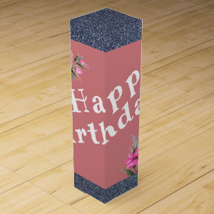 Birthday  wine box