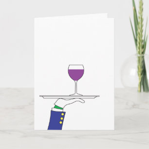 Birthday Wine Greeting Card