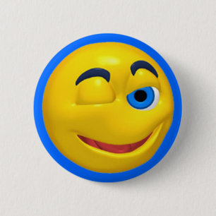 Birthday Winking Face Button