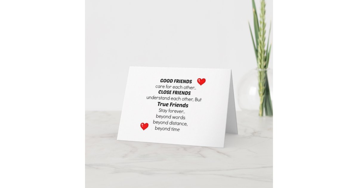 Birthday Wish For Best Close And True Friend Card