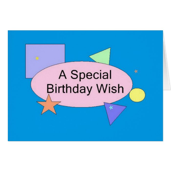 Birthday Wish Greeting Cards