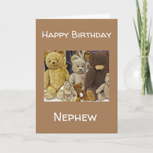 BIRTHDAY WISHES  BIRTHDAY KISSES NEPHEW CARD