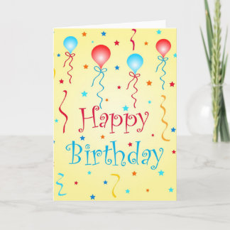 Birthday wishes - Card