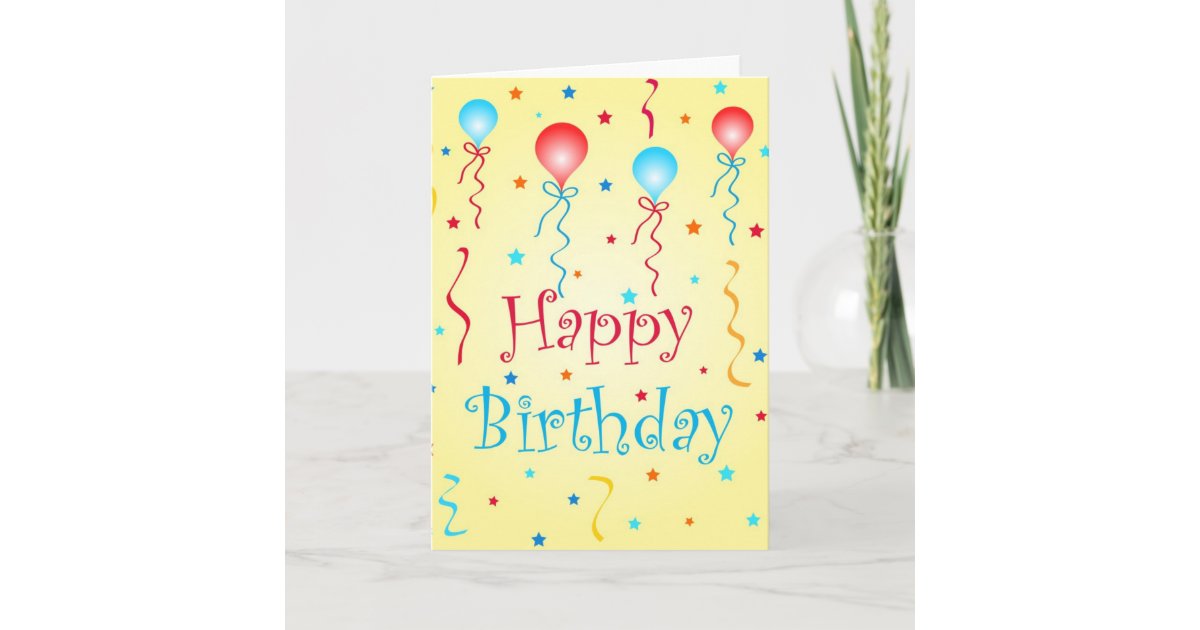 Birthday wishes - Card | Zazzle.com