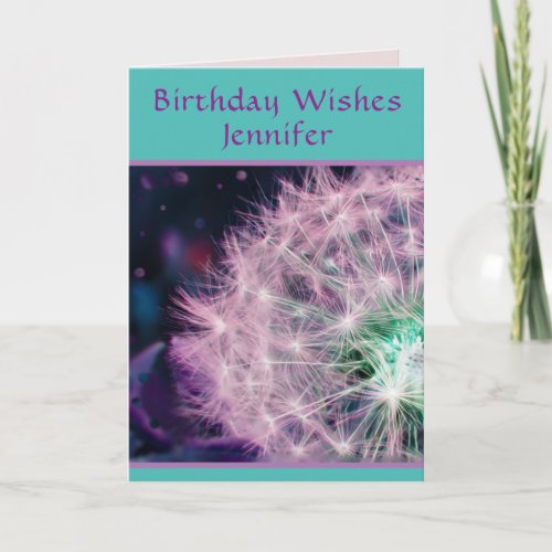 Birthday Wishes Card with message