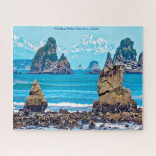 Birthday Wishes from New Zealand Jigsaw Puzzle