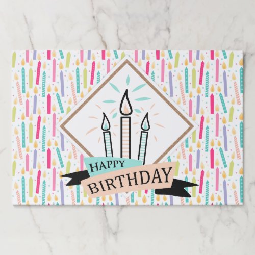 Birthday Wishes Paper Pad