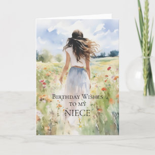 Birthday Wishes To My Niece Card