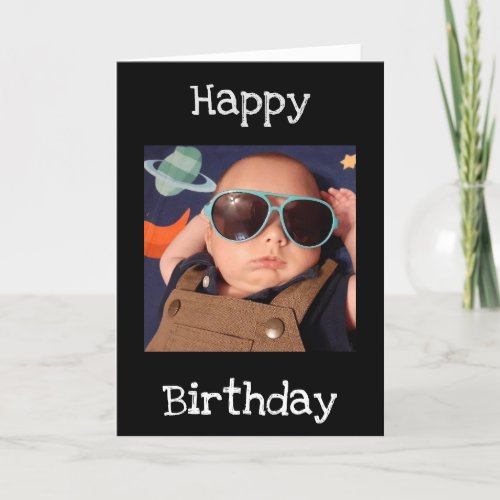 BIRTHDAY WISHES TO ONE COOL DUDE CARD