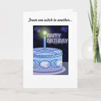 Birthday Witches birthday card