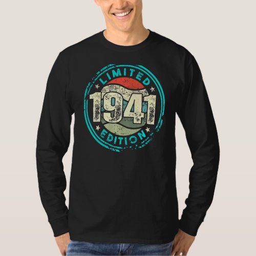 Birthday with and born in 1941 vintage T_Shirt