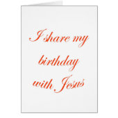 Birthday with Jesus (Front)