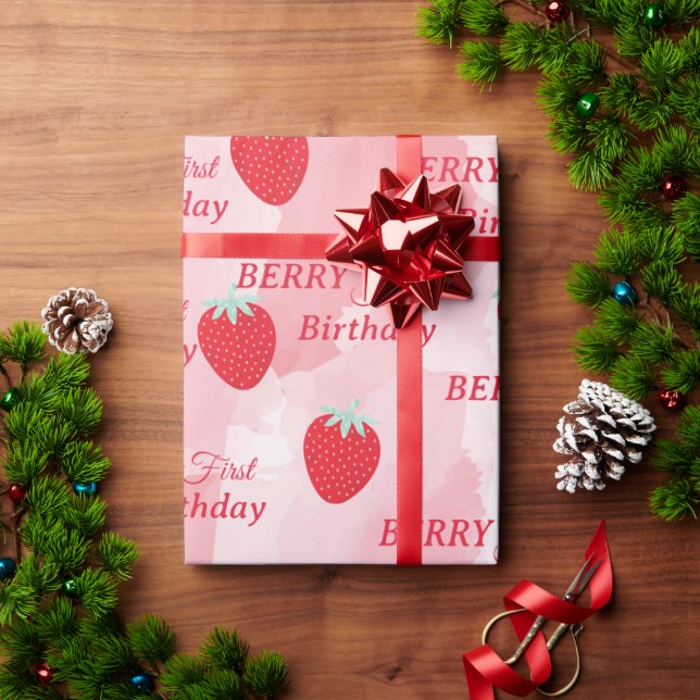 Birthday wrapping paper (Holiday Gift)
