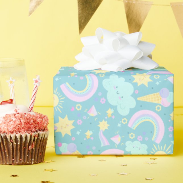 Birthday Wrapping Paper. Paper (Birthday Party)