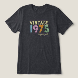 Birthday Year Shirt - Vintage with Original Parts