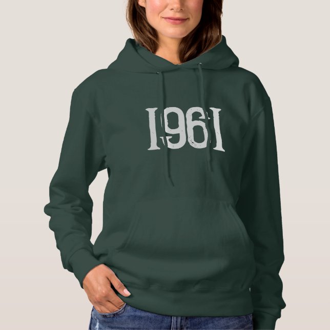 Birthday Year - Thunder: Personalized woman hoodie (Front)