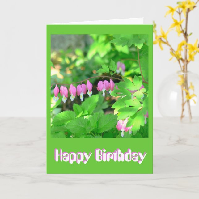 BirthdayCard, "I'm So Glad You Were Born" Card (Yellow Flower)