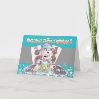 BIRTHDAYcard spangleMASSIVE I TOONS Card