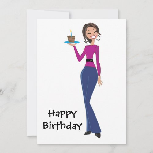 BirthdayGirl, Happy Birthday Custom Invitations