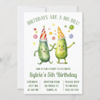 Birthdays are a Big Dill! Pickle Birthday Party