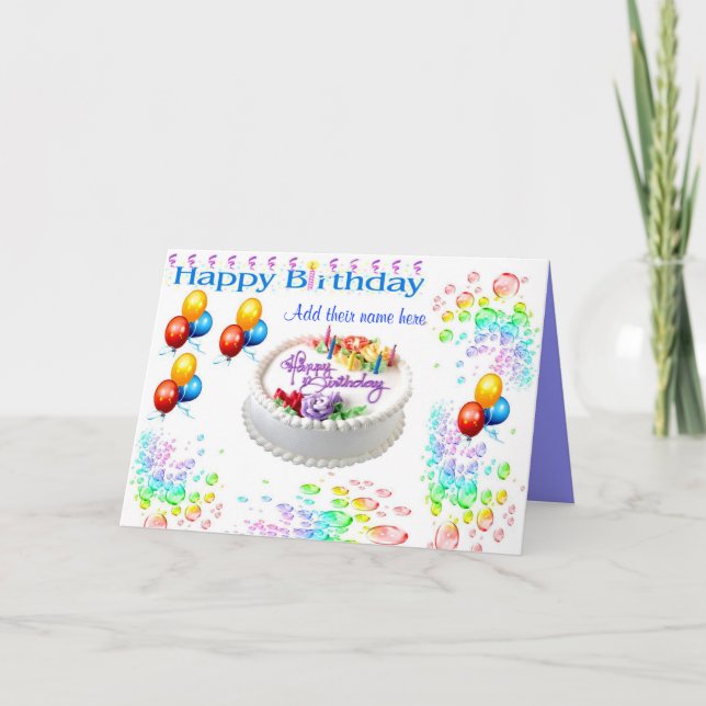 Birthdays_Card Card (Front)
