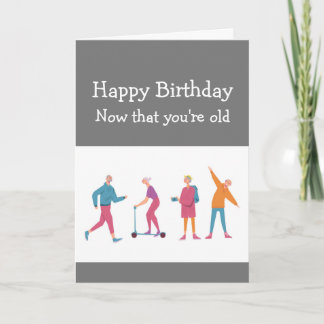 Birthdays Fun Mind says Yes Body says No Card