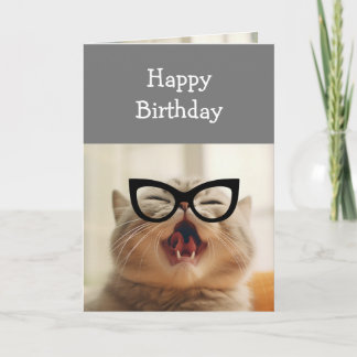Birthdays Fun Old Age Put on Glasses Card