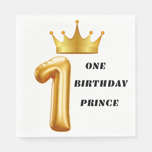 Birthdays Happy Napkins (Front)