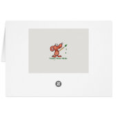 Birthdays Old Age Laughing Lion Funny Animal (Back Horizontal)