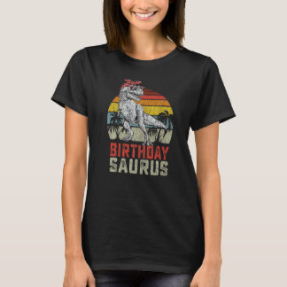Birthdaysaurus Rex Dinosaur Birthday Saurus Family T-Shirt