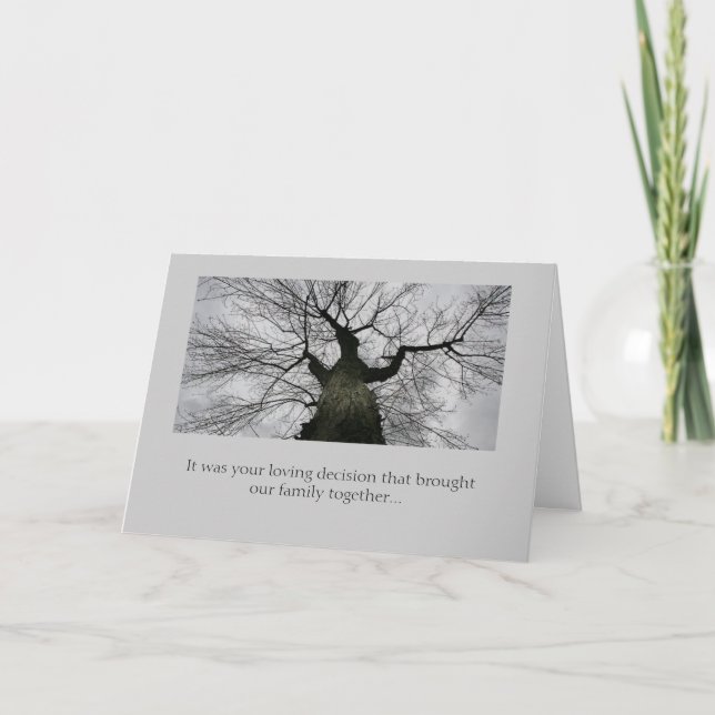 Birthfather's card (Front)